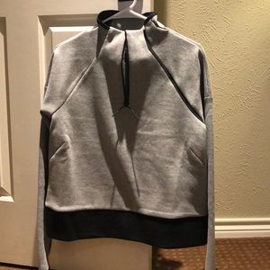Champion grey workout pull over NEW